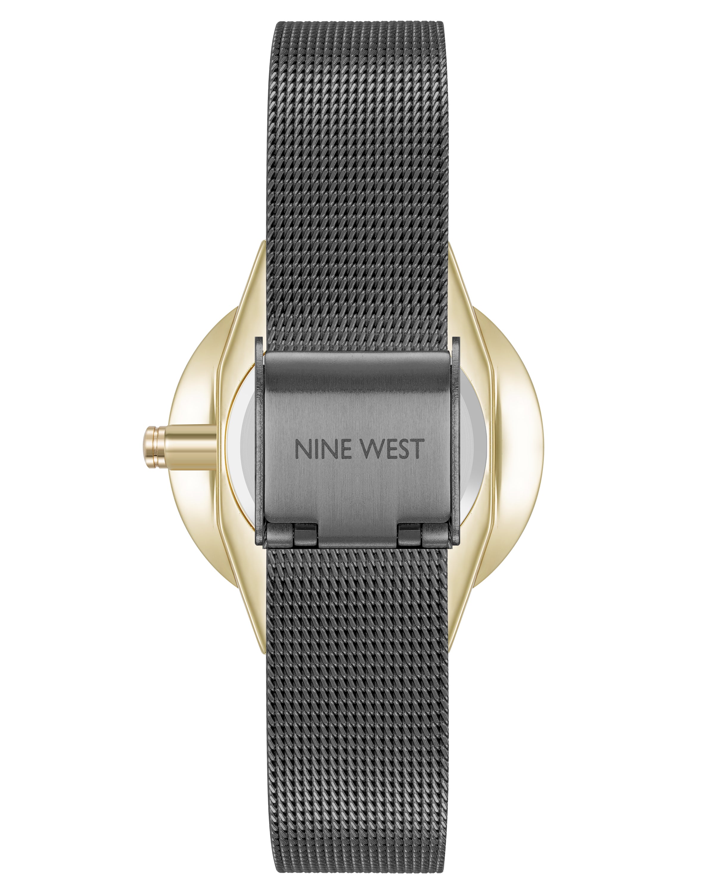 Round Case Mesh Bracelet Watch